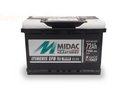 Midac IT3 EFB - START & STOP -  791 CCA / 720 CCA (EN) - 72Ah -12 Volt Car Battery - High Cranking - 275L × 175W × 190H mm