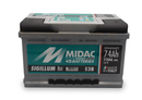 Midac S3B - DIN - 791 CCA / 720 CCA (EN) - 82Ah -12 Volt Car Battery - High Cranking - 275L × 175W × 175H mm